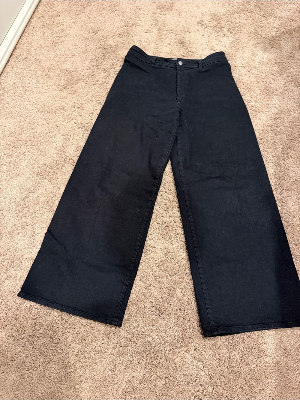 Universal Thread Black Wide-Leg High-Rise Jeans